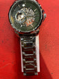 MRA ARM Silver Chain Green Dial Automatic Men Watch 991053