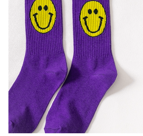 ERD Purple Yellow Colour Imported Unisex Socks 987736