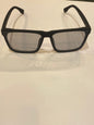 GUH Matte Black Frame Black Transparency Shade Sunglasses 1350 53 15 145