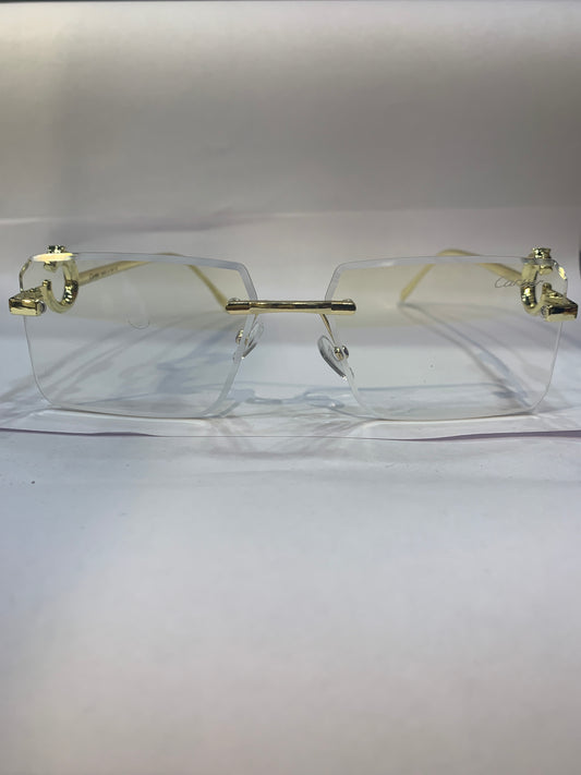 RAC Golden Stick Frame Trancy Shade Unisex Sunglasses SUN809