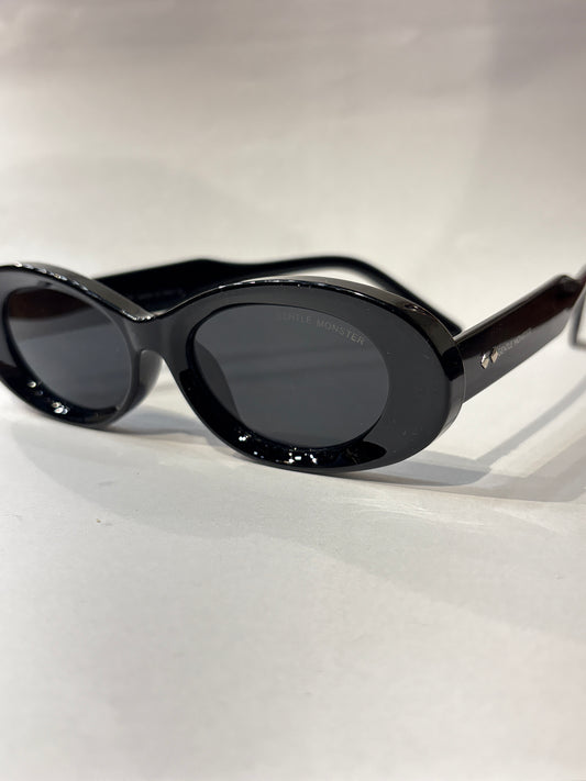 Neg Gen Black Frame Black Shade Unisex Sunglass Sun048