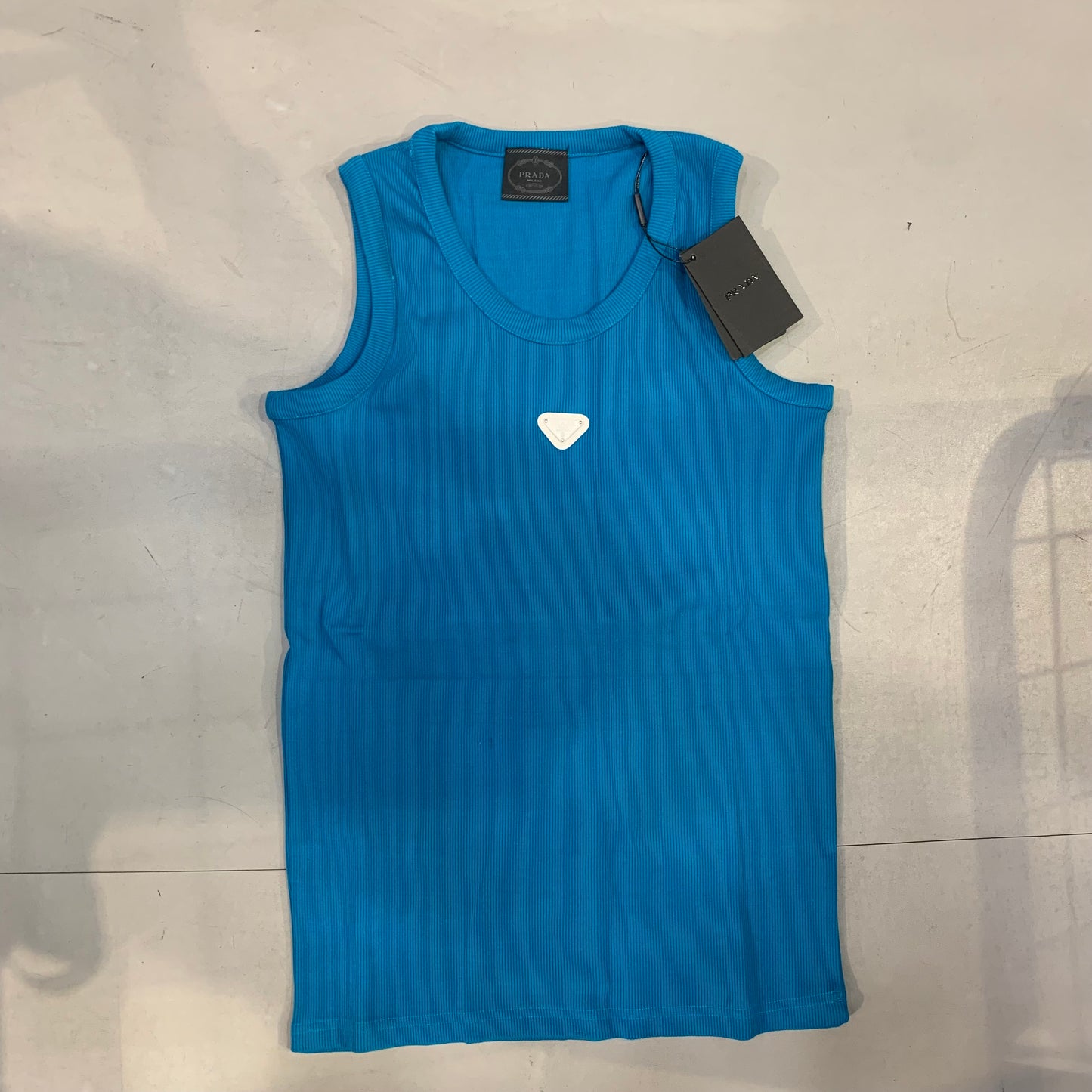 ARP PRA Teal Blue Colour Metal Patch Unisex Tank Top 989808