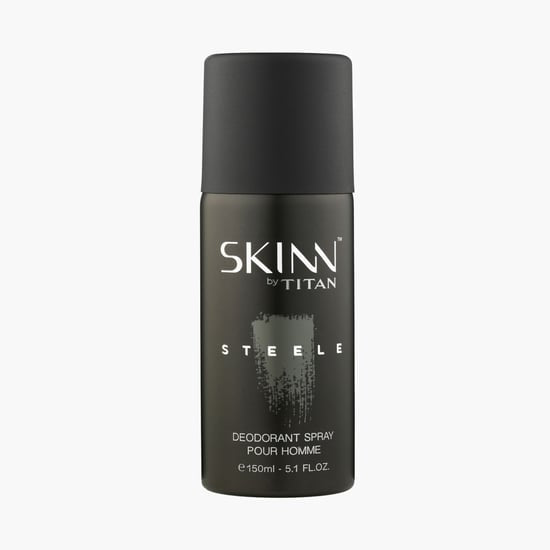 Skinn By Titan Men Deo Steele,  DeoDorant Spray Pour Femme 150ml
