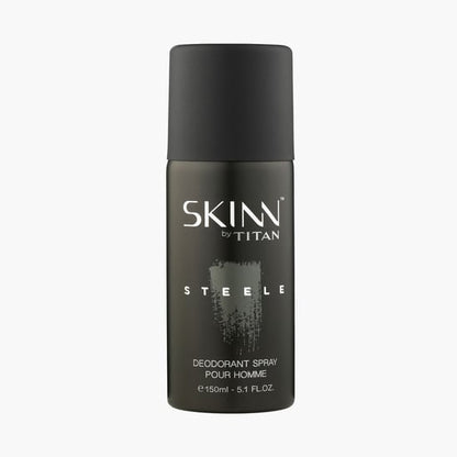 Skinn By Titan Men Deo Steele,  DeoDorant Spray Pour Femme 150ml