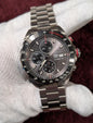 GAT Gray Dial Silver Chain Japanese All Chrono Date Working Men’s Watch 990712