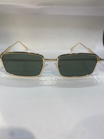 OID Golden Stike Frame green Shade Unisex Sunglasses DY131 56 16 144