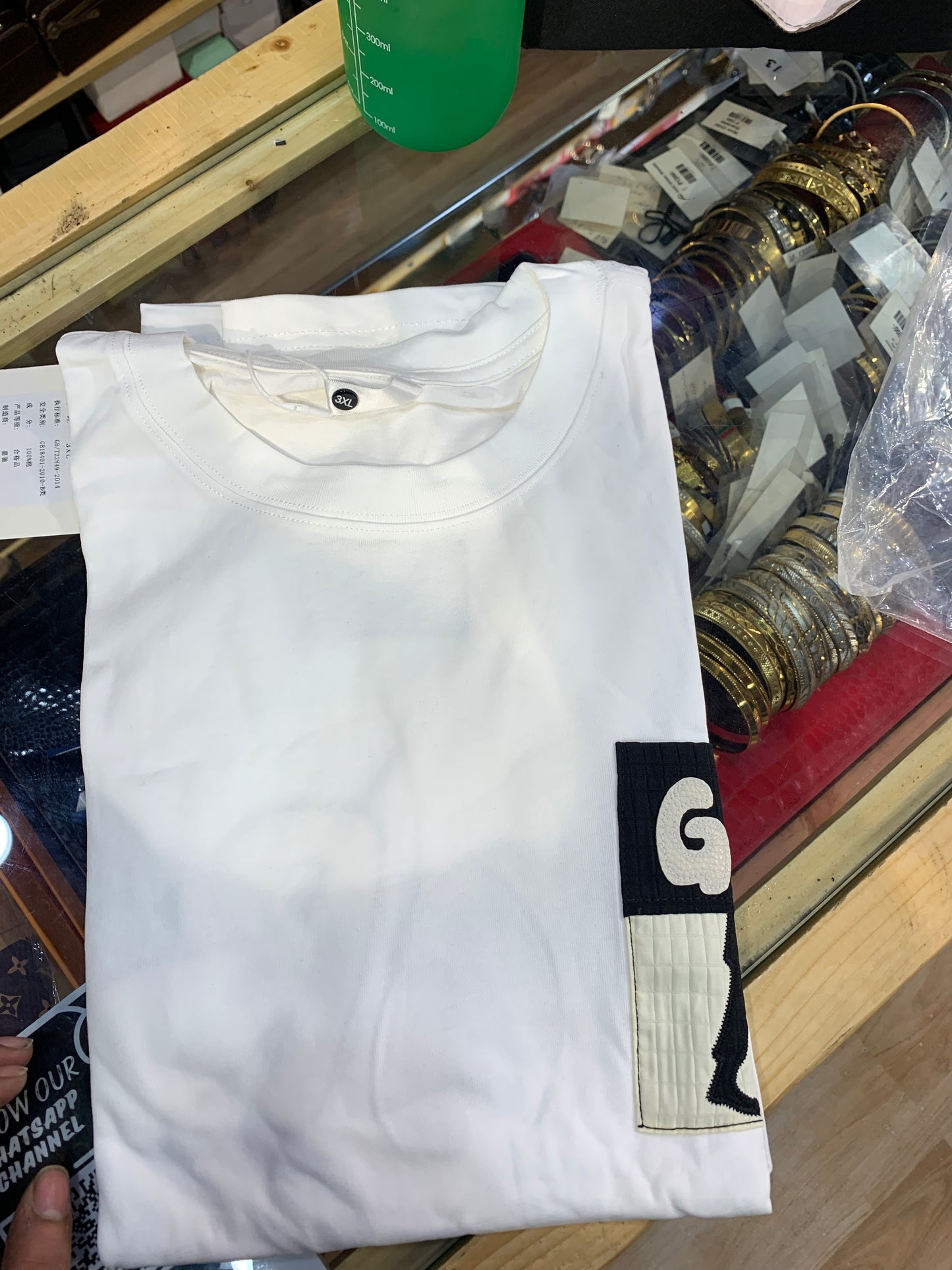 Oigri White Colour Tshirt Back Print Y803074