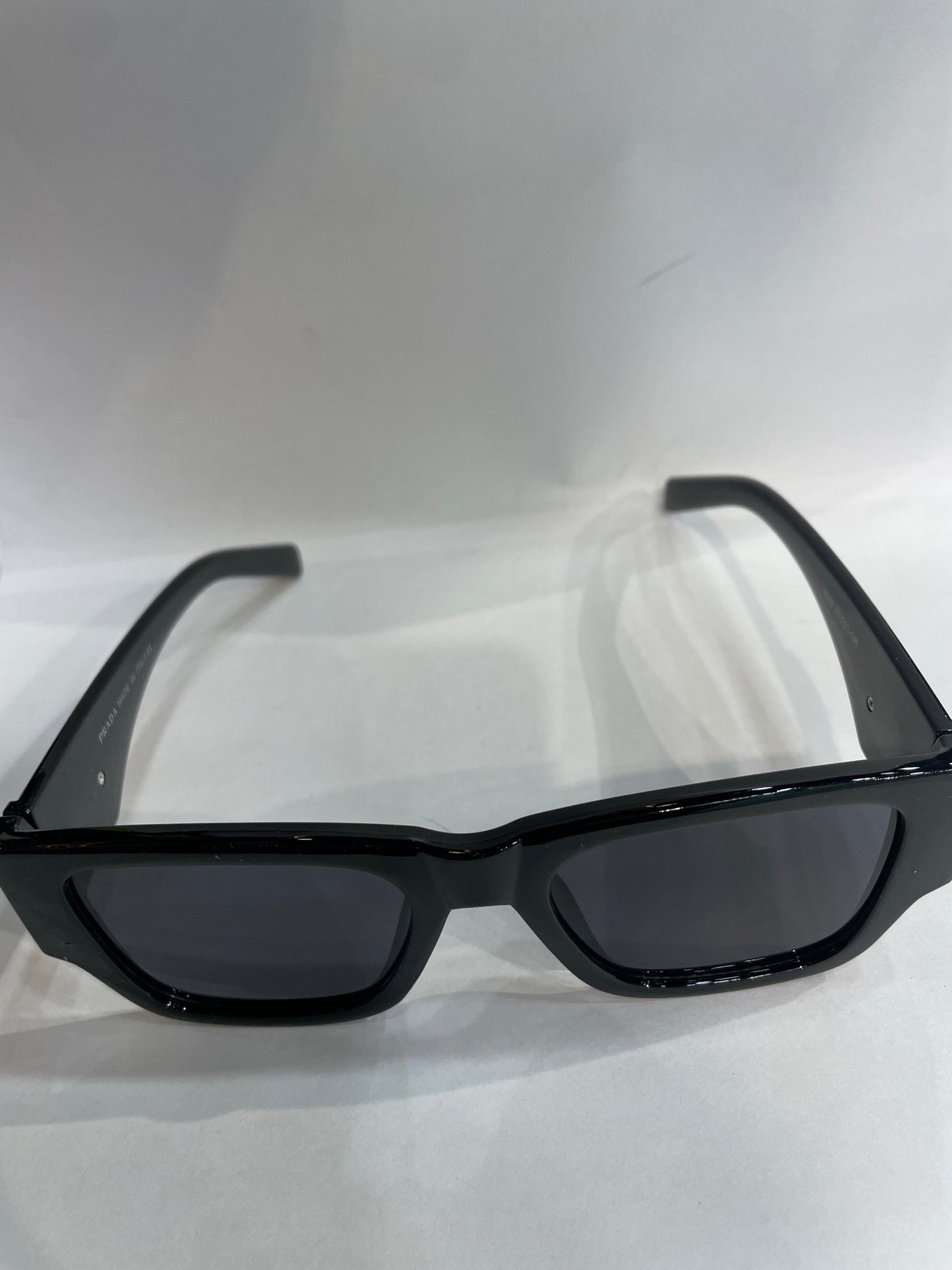 ARP Black Frame Black Shade Unisex Sunglass 6092 53 21 145