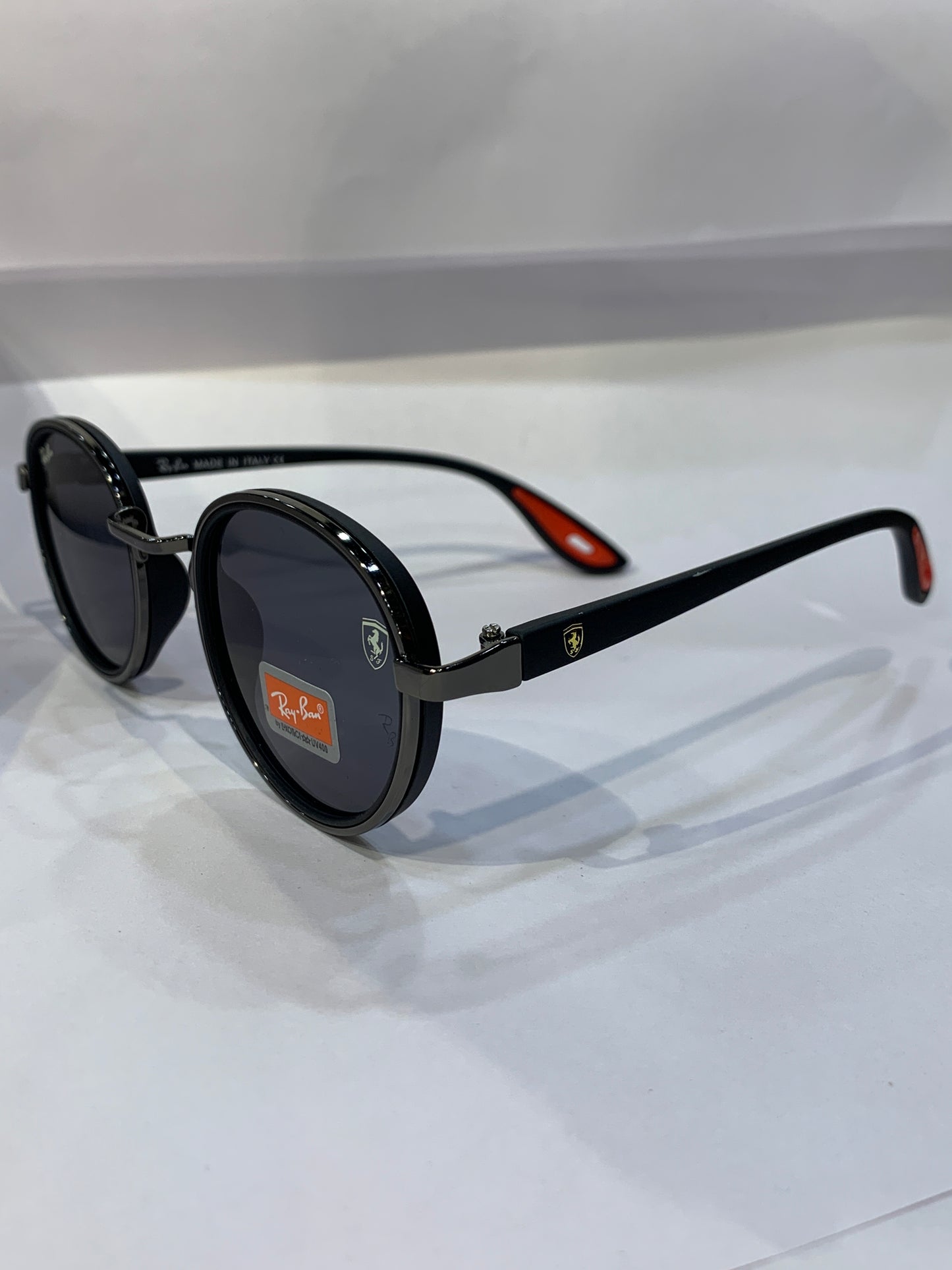 YAR RAY RB Black Frame Black Shade Unisex Sunglass RB7285 56 18 138