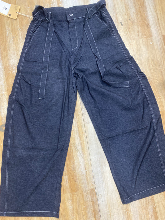 Korean Dark Grey Pant Straight Fit YLZ-068