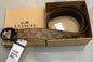 AOC Beige Colour With Graise Black Matte Buckle Reversible Men’s Belt 989875