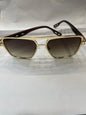 YAM Golden Frame Brown Stick Brown Shade Unisex Sunglass 5G218 50 21 151