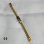 BUH HUB Golden Black Colour Premium Quality Imported Unisex Bracelet 22496