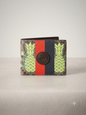CUG GUC Brown Colour pineapple Print Italian Leather Imported Men’s Wallet 991342