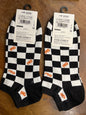 Yplrf White Black Colour Oh! Print Premium Quality Ankle Socks 991274