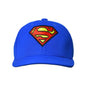 BZ HEADWEAR SUPERMAN LOGO HIP HOP CAP FOR MEN IN ROYAL BLUE-(PACK OF 1/1U)