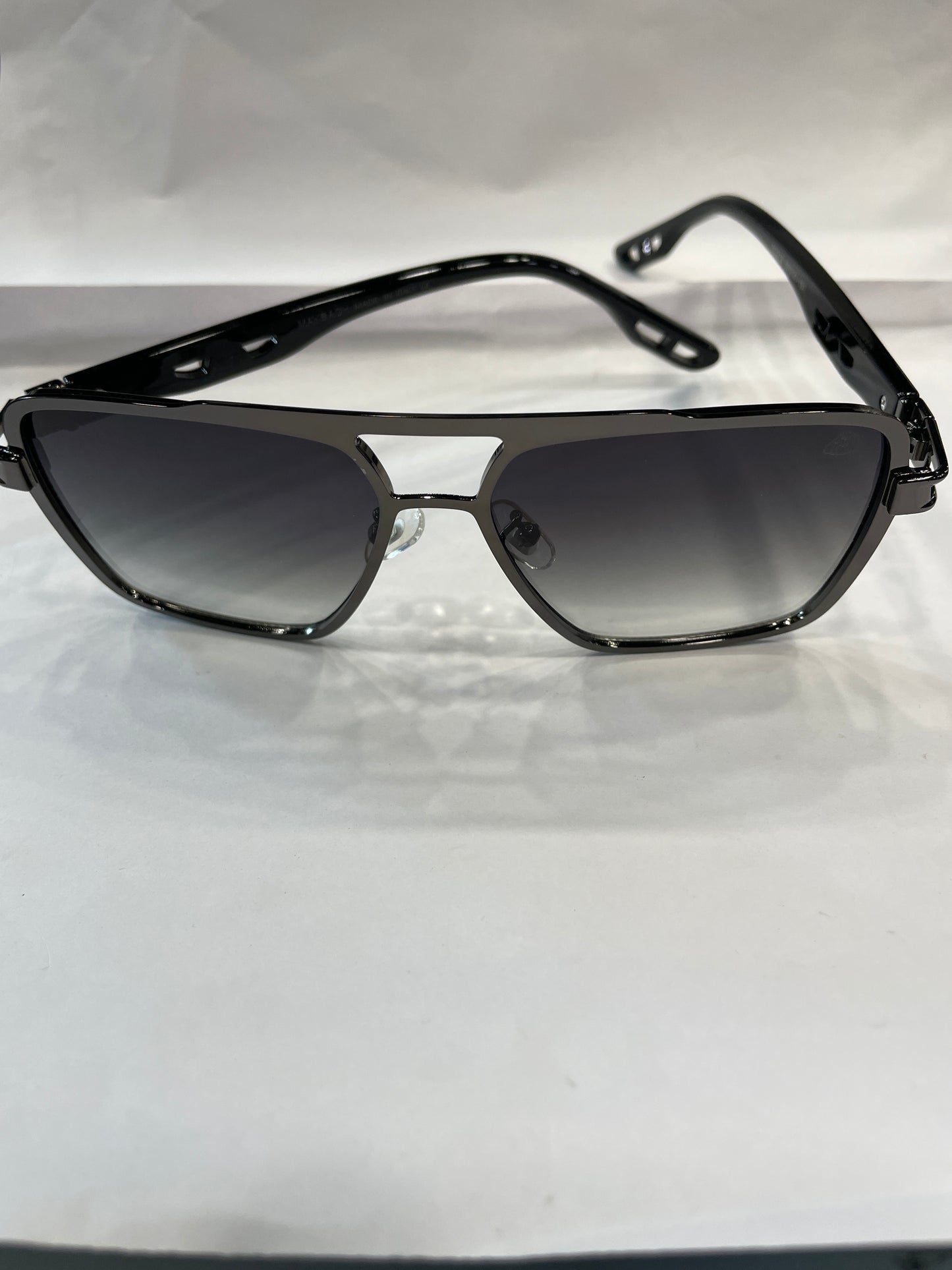 YAM Black Frame Black Shade Unisex Sunglass 5G218 50 21 151