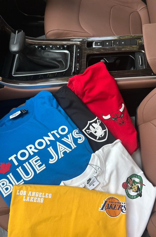 KIN Blue Colour With Toronto front And Back Print Premium Quality Drop Shoulder Tshirt 65105