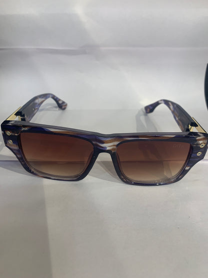 TID Brown Patterned Frame Brown Shade Unisex Sunglasses 3516 56 17 118