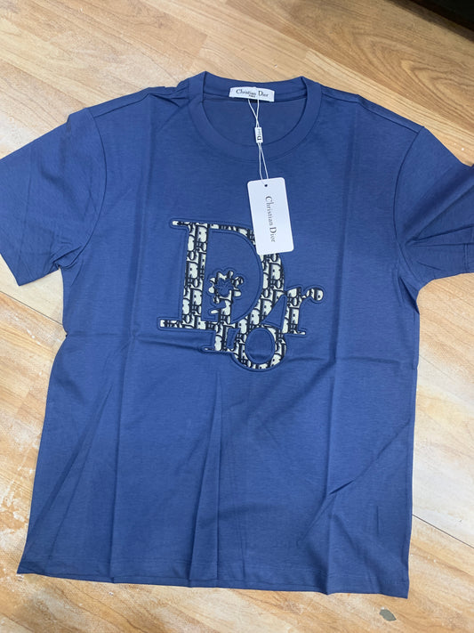 RHC Tshirt Blue RHC Embroidered Print 2551