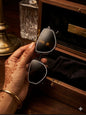 RAM Black Frame Black Shade Unisex Sunglasses SUN205