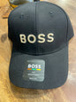 SOB BOS Black Colour Cream Embroidered Unisex Cap 989527
