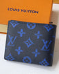 UOL Black Blue Colour Old Flower With Imported Men’s Wallet 990150