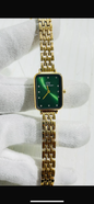 Wd Copper Chain Green Dial Ladies Watch 989310