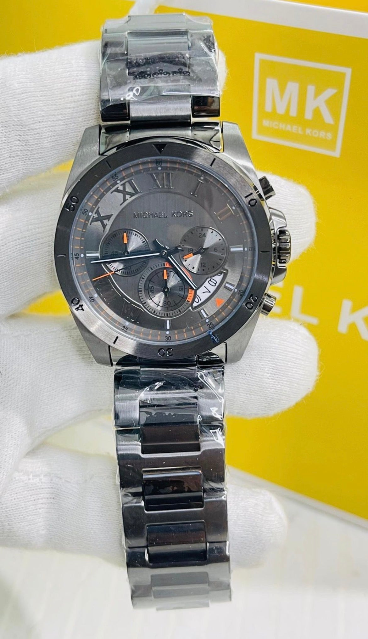 CIM MIC Black Chain Black Dial Men Watch 988284