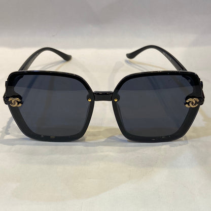 AHC Black Frame Black Shade Sunglass 8268 55 18-140