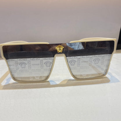 Rev White Frame Rev Print Shade Unisex Sunglasses 8944 56 17 138