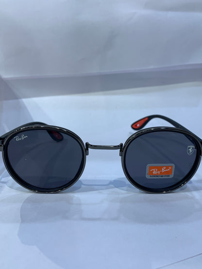 YAR RAY RB Black Frame Black Shade Unisex Sunglass RB7285 56 18 138