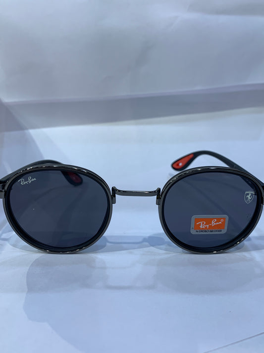 YAR RAY RB Black Frame Black Shade Unisex Sunglass RB7285 56 18 138