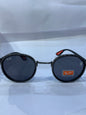 YAR RAY RB Black Frame Black Shade Unisex Sunglass RB7285 56 18 138