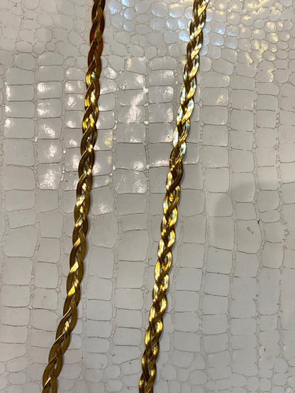 Imported Golden Designer Unisex Neckchain 988471