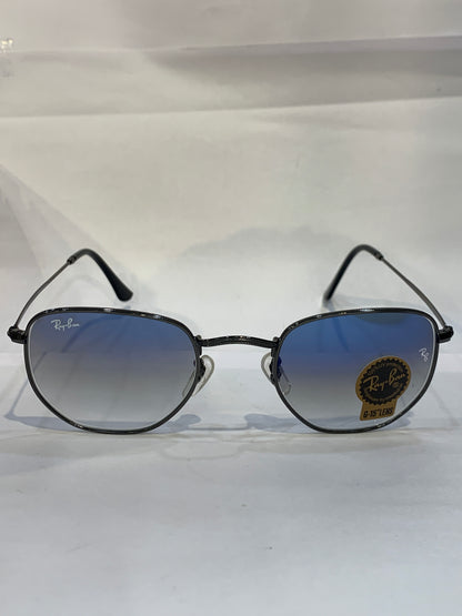 YAR Back Frame Light Blue Trance Shade Unisex Sunglass RB3548 62 16 125