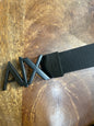 MRA ARM Aix Black Buckle Black Brown Reversible Strap Belt 991058