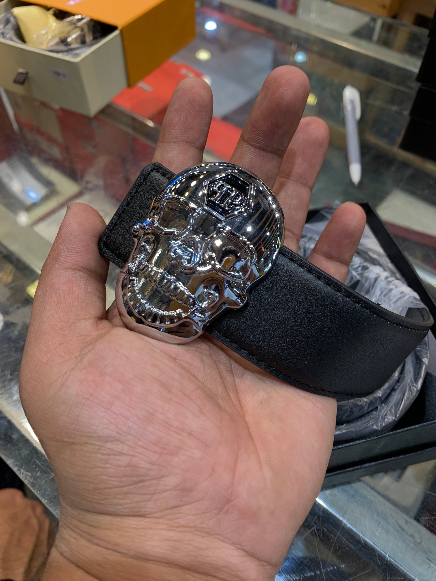 PP Heavy Quality Imported Unisex Belts With Box 987371