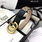 Cug Black Beige Colour Gg Print Gold Buckle Men Bet 20501