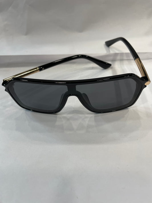 CUG Black Frame Black Shade Unisex Sungless FY-99278 C3 135 143