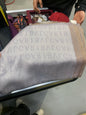 Lvb Grey Gold Colour Unisex Stole 9351