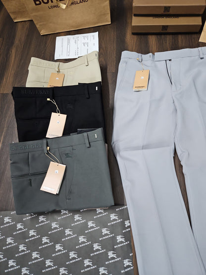 RUB BUR White Colour Bootcut Fit Premium Quality Imported Formal Trouser 989990