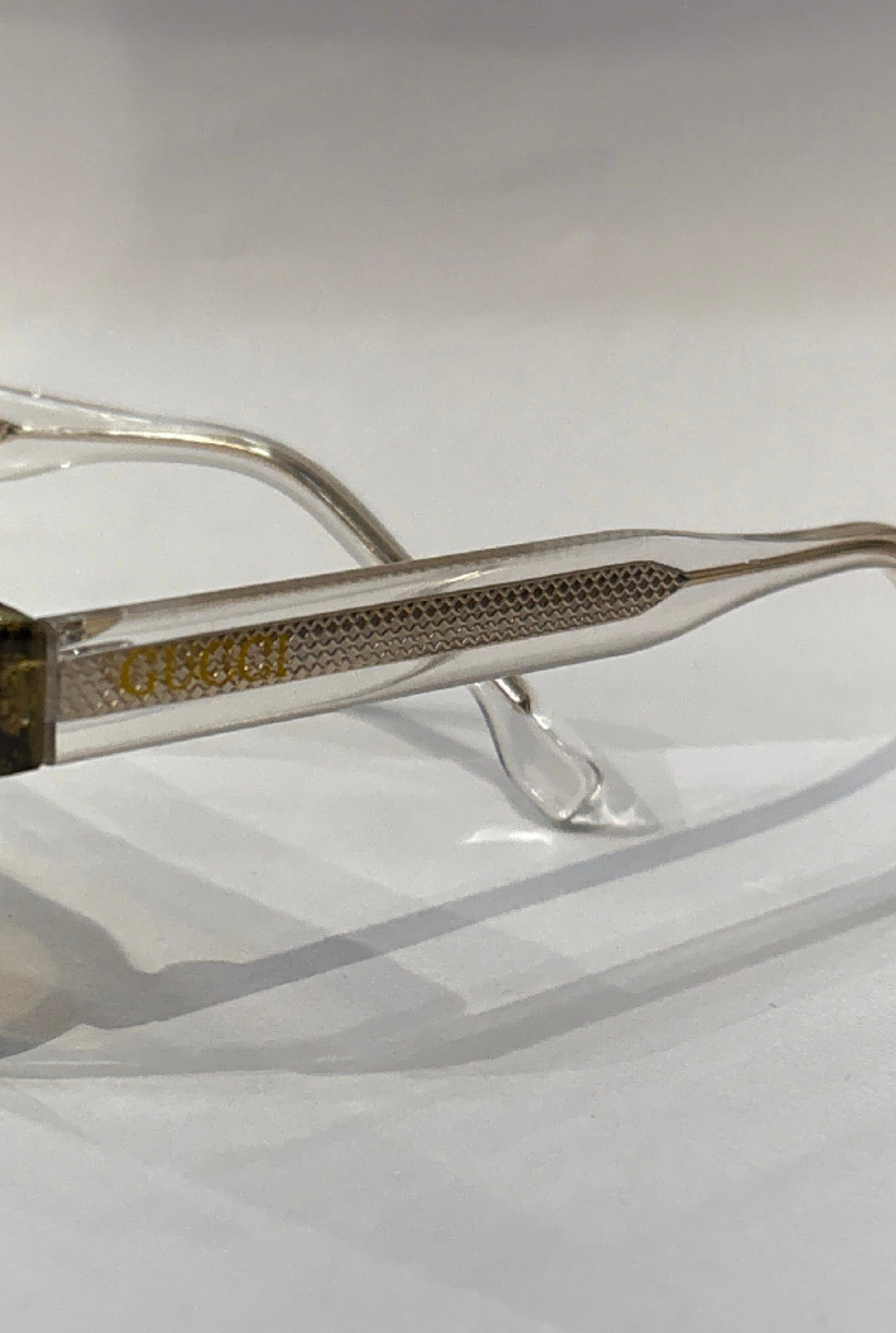 CUG GUC Brown Frame Green Shade Unisex Sungless TR28015 58 17-150