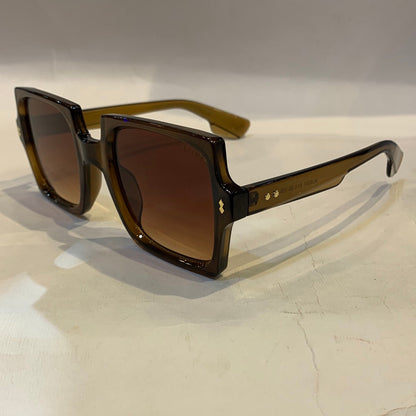 LEC Glossy Brown Frame Brown Shade Sunglass ML6001 51 25-150