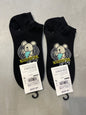 Yplrf Black Colour Snowtime Print Premium Quality Ankle Socks 991259