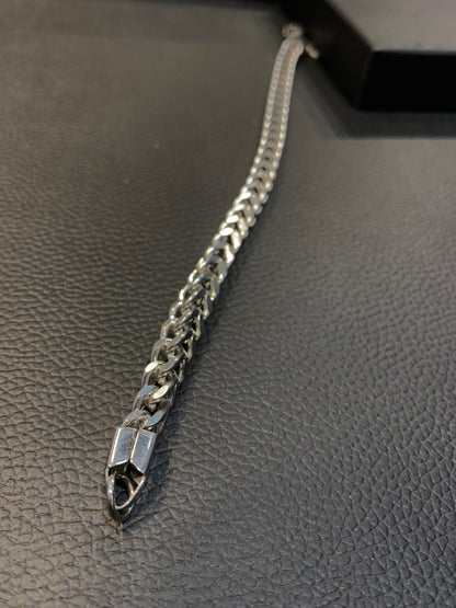 Silver Colour Unisex Chain Bracelet 987027