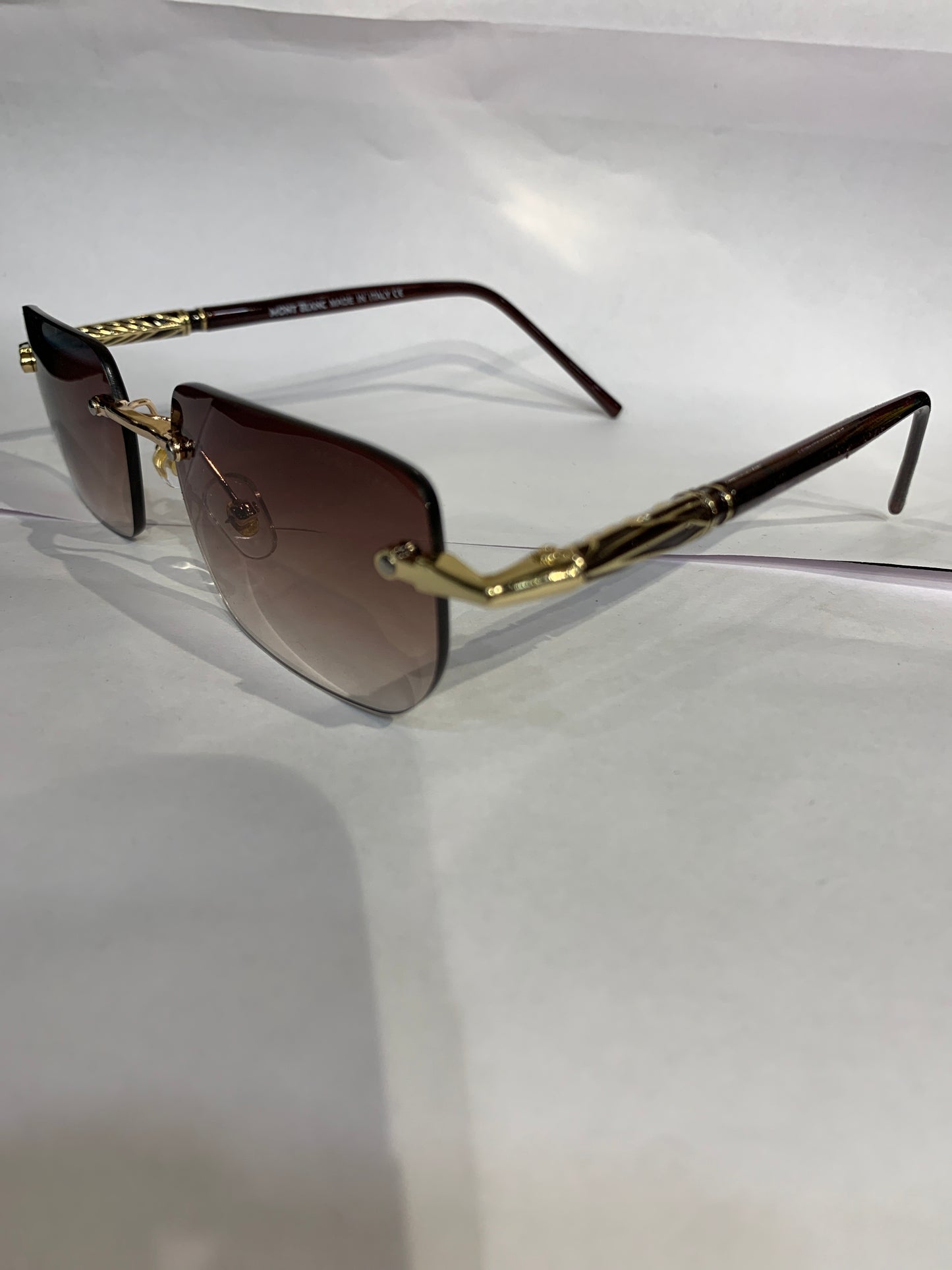 NOM Brown Stike Frame Brown Shade Unisex Sunglasses 6A004 55 19 137