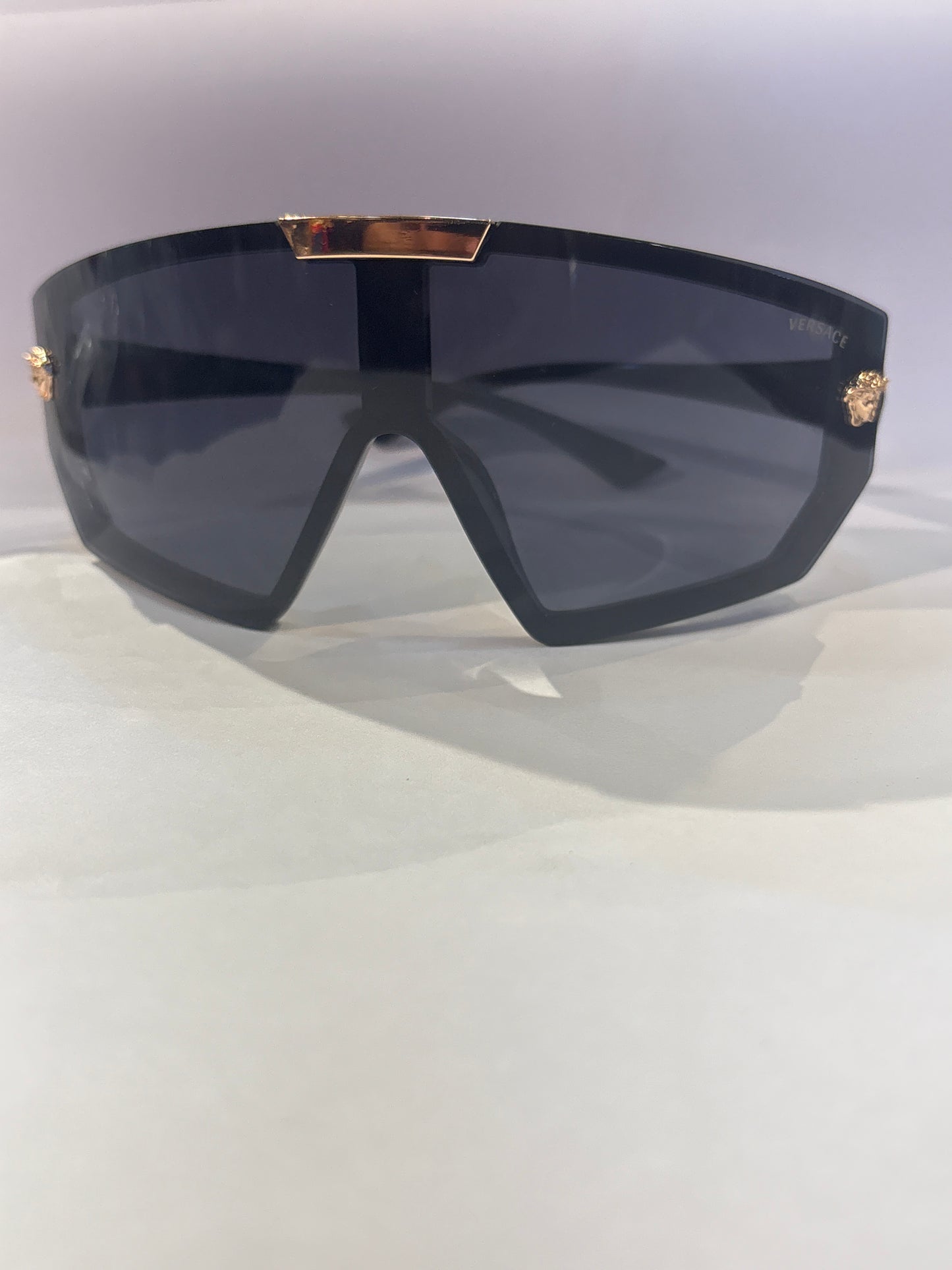Rev Copper Black Frame Black Shade Unisex Sunglasses SUN107