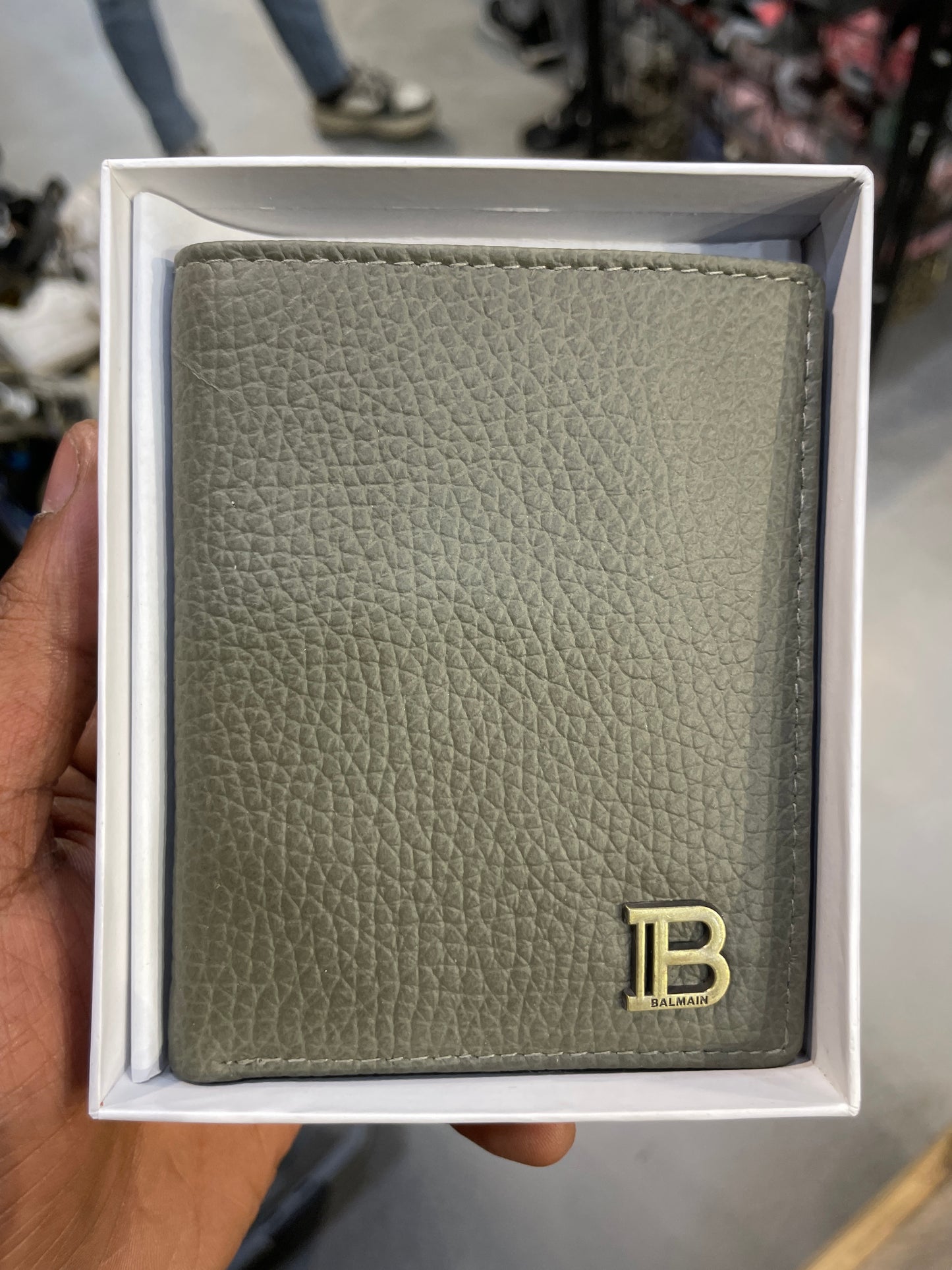 LAB BAL Multy Colour Book Shape Genuine Leather Men’s Wallet 990600