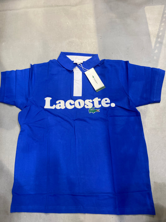 CAL Blue Colour Premium Quality Collar T-Shirt 989879